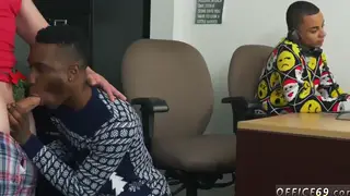Interracial Threesome Turns a Holiday into a Blowjob Marathon