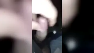 Twink Strokes His Big Cock to Climax