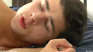 Muscular Hunk Barebacks Uncut Twink to Cumshot