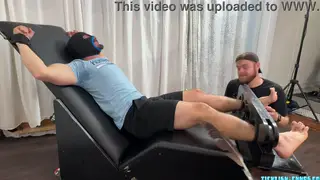Bound Men Endure Sadistic Foot Tickling in a Kinky Threesome
