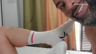 Interracial Couple Fucks Bareback With Massive BBC Stretching Tight Hole
