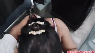 Indian Babe Takes Hard Doggystyle and Creampie Finish