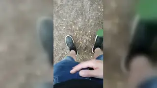 Mature European Caught Exposing Himself at the Lake