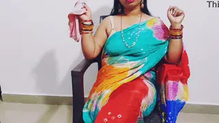 Indian Stepmom Pleasures Stepson Before Husband