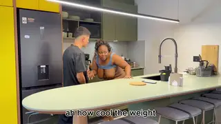Curvy Mature Woman Takes BBC at the Office Desk