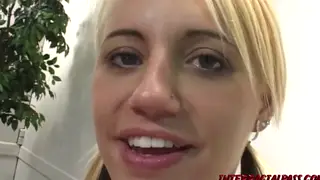 Blonde Teen Enjoys BBC Massage and Intense Sex