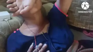 Indian Teen Submits to Femdom Blowjob and Swallows