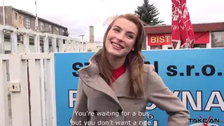 Blonde Teen Steps Into Stranger's Car for a Reality Ride