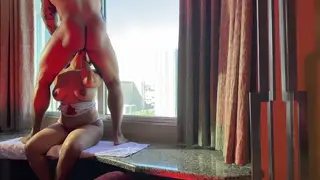 Busty Asian Beauty Handles a BBC in a Hotel Threesome