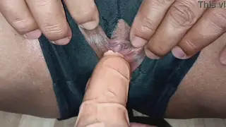 Busty Petite Woman Takes Rough Creampie in Interracial Encounter