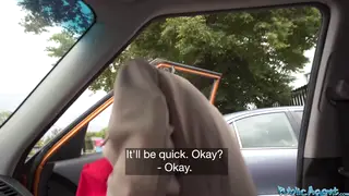 Mature Waitress Takes Deep Throat and Doggystyle Outdoors