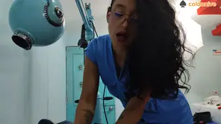 Latina Doctor Drains Patient with Prostate Massage