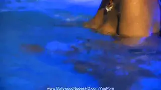 Indian MILF Dances Wet and Sensual in Water