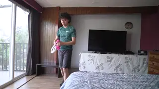 Petite Latina MILF Delivers Titjob Before Cum on Chest