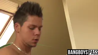 Muscular Jocks Trade Oral and Rim Each Other Deep