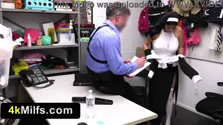 Curvy Nun in Uniform Bent Over and Taken Hard from Behind