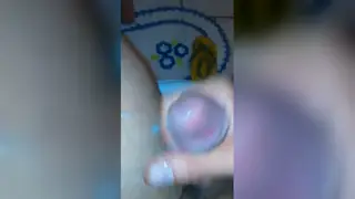 Latino Teen Shows Off His Big Cock in a Homemade Clip