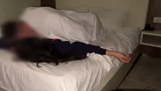 Amateur Couple Fucks to Creampie in Hotel