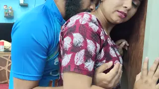 Indian Couple Shares Deep Passionate Kisses
