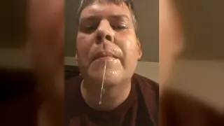 Group Climax Leaves Face and Mouth Drenched