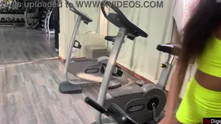 Gym Coach Fucks Teen Client POV on the Workout Floor
