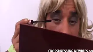 Latino Femboy in Lingerie Gives Blowjob and Takes Anal
