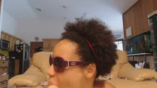 Ebony Teen Strips, Twerks, and Fucks Toy to Squirting Orgasm