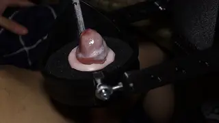 Twink Rides a Fucking Machine in POV