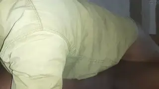 Teen in Uniform Shares Kisses and Oral with Older Man
