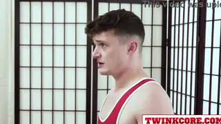 Hairy Bear Gets Rimmed and Fucked by Young Coach