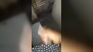 Black Guy Strokes His Cock to a Cumshot