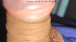 Latino Twink Works His Uncut Cock to Explosive Release