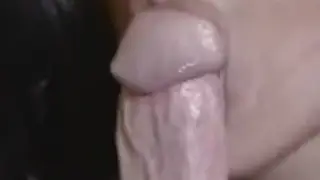 Asian Beauty Delivers Sloppy Blowjob and Handjob