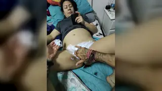Hairy Latina MILF Spreads Wide for an Intimate Wax