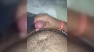 Solo Guy Finishes Hard on Camera in a Homemade Clip