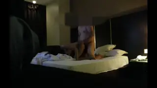 Asian Maid in Uniform Services Her Boss at a Hotel