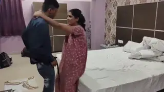 Indian MILF Stepsister Caught in Bedroom POV Encounter