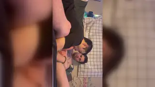 Asian Twink Gives a POV Blowjob Before a Handjob Finish on Cam