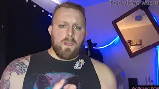 Mature Bear Dominates POV With Cum Eating Commands