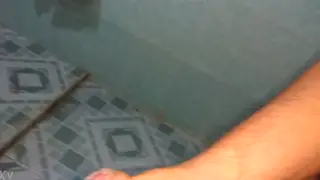 Guy Works His Cock in Slow Handjob Close-Up