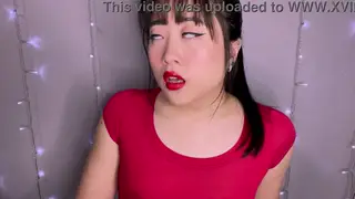 Petite Stepsister Teases and Controls Your Cock