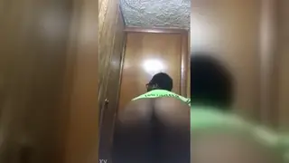 Chubby Bear Shows Off His Phat Booty Twerk