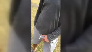 Neighbour Shows Off His Massive Length