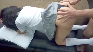 Voluptuous Latina Student Takes Deep Creampie While Riding