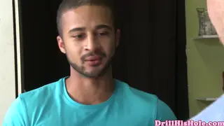 Muscular Bound Bottom Takes a Hot Facial