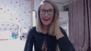 Dominant Blonde Humiliates Virgin Teen in POV JOI