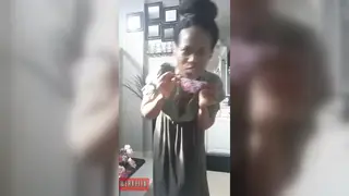 Voluptuous Ebony BBW Shakes Massive Booty for the Camera