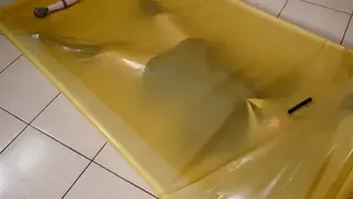 Cosplay Soloist Vibrates Inside a Vacuum Bed