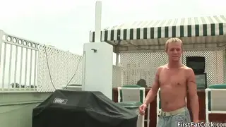 Two Fit Guys Exchange Deep Oral Pleasure on Camera
