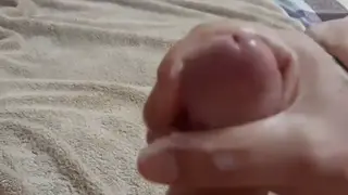 Hairy Daddy Strokes His Thick Cock to a POV Climax